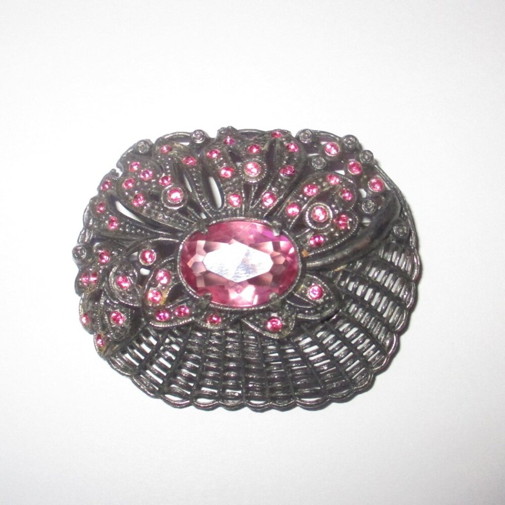 Victorian Little Nemo Brooch Signed LN